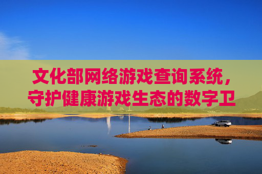 文化部网络游戏查询系统，守护健康游戏生态的数字卫士，文化部网络游戏查询系统，守护健康游戏生态的数字卫士