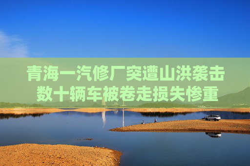 青海一汽修厂突遭山洪袭击 数十辆车被卷走损失惨重，青海一汽修厂突遭山洪袭击 数十辆车被卷走损失惨重