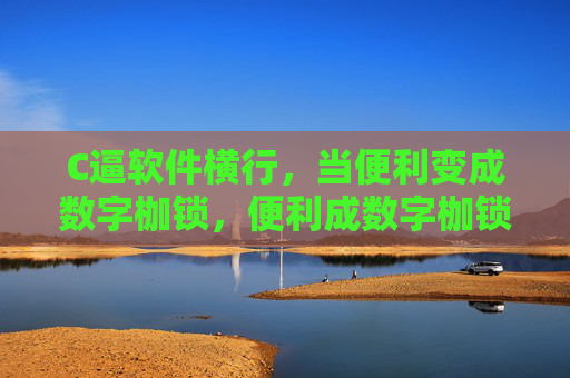 C逼软件横行,当便利变成数字枷锁,便利成数字枷锁,C逼软件横行 C逼软件横行,当便利变成数字枷锁,便利成数字枷锁,C逼软件横行