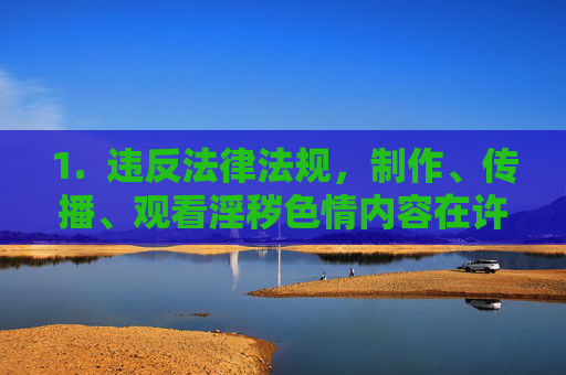 1.  违反法律法规，制作、传播、观看淫秽色情内容在许多国家和地区都是违法的，制作传播观看淫秽色情内容属违法行为