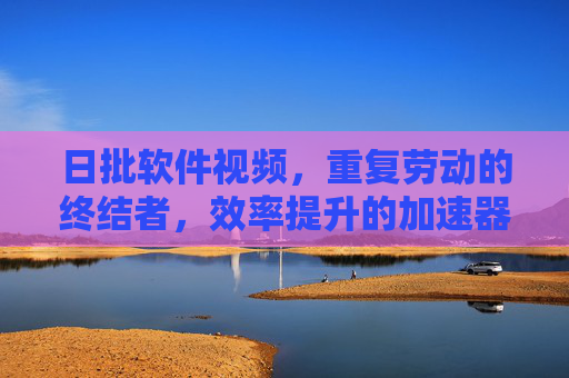 日批软件视频，重复劳动的终结者，效率提升的加速器，日批软件视频，重复劳动的终结者，效率提升的加速器