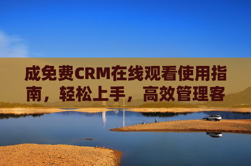 成免费CRM在线观看使用指南，轻松上手，高效管理客户