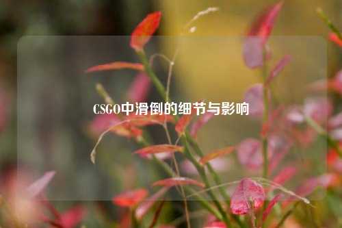 CSGO中滑倒的细节与影响