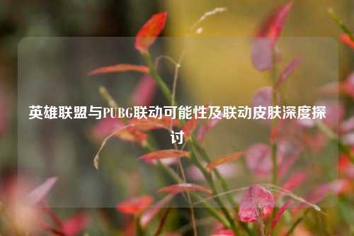 英雄联盟与PUBG联动可能性及联动皮肤深度探讨