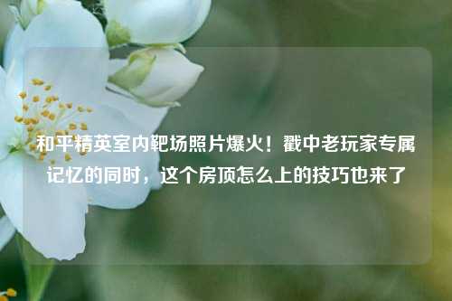 和平精英室内靶场照片爆火!戳中老玩家专属记忆的同时,这个房顶怎么上的技巧也来了