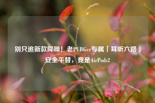 别只追新款降噪!老PUBGer专属「耳听六路」安全平替,竟是AirPods2