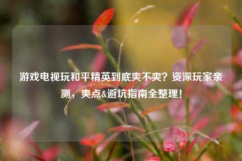 游戏电视玩和平精英到底爽不爽?资深玩家亲测,爽点&避坑指南全整理!
