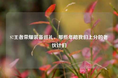 S7王者荣耀装备巡礼,那些年陪我们上分的老伙计们