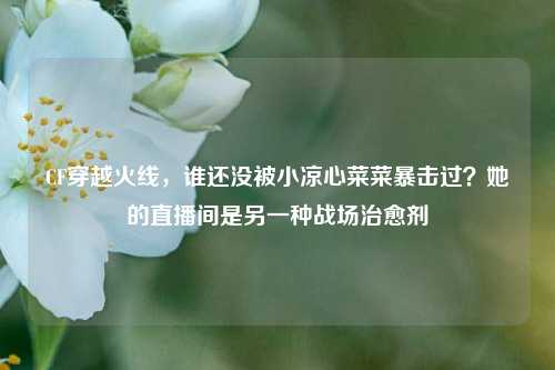 CF穿越火线,谁还没被小凉心菜菜暴击过?她的直播间是另一种战场治愈剂