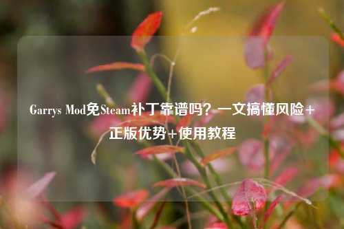 Garrys Mod免Steam补丁靠谱吗?一文搞懂风险+正版优势+使用教程