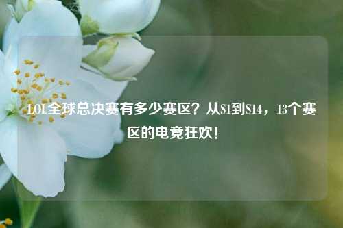 LOL全球总决赛有多少赛区?从S1到S14,13个赛区的电竞狂欢!