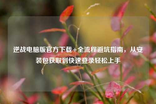 逆战电脑版官方下载+全流程避坑指南,从安装包获取到快速登录轻松上手