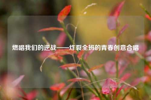 燃唱我们的逆战——炸裂全班的青春创意合唱