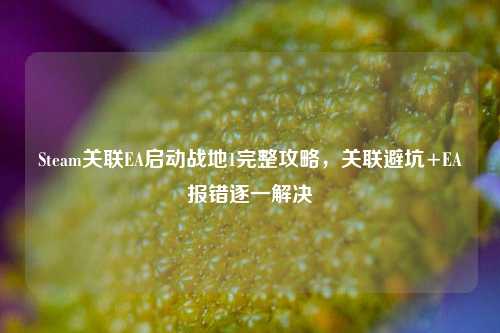 Steam关联EA启动战地1完整攻略,关联避坑+EA报错逐一解决